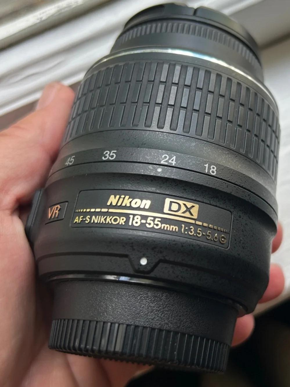 Nikon Black Camera Lens